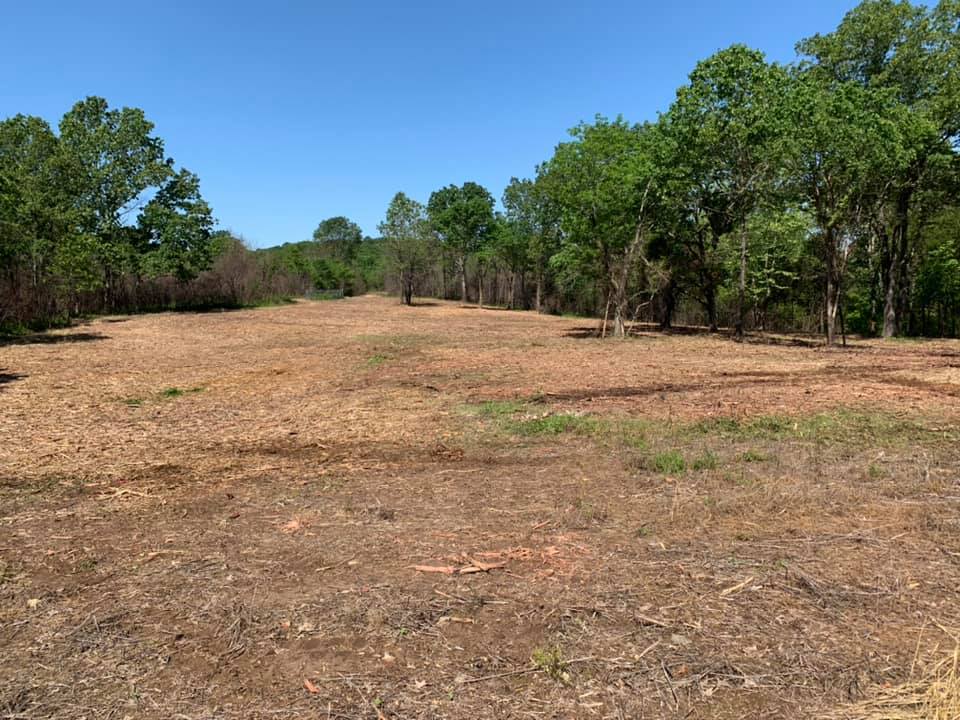 Food plot after preparation, which the land owner is very pleased.